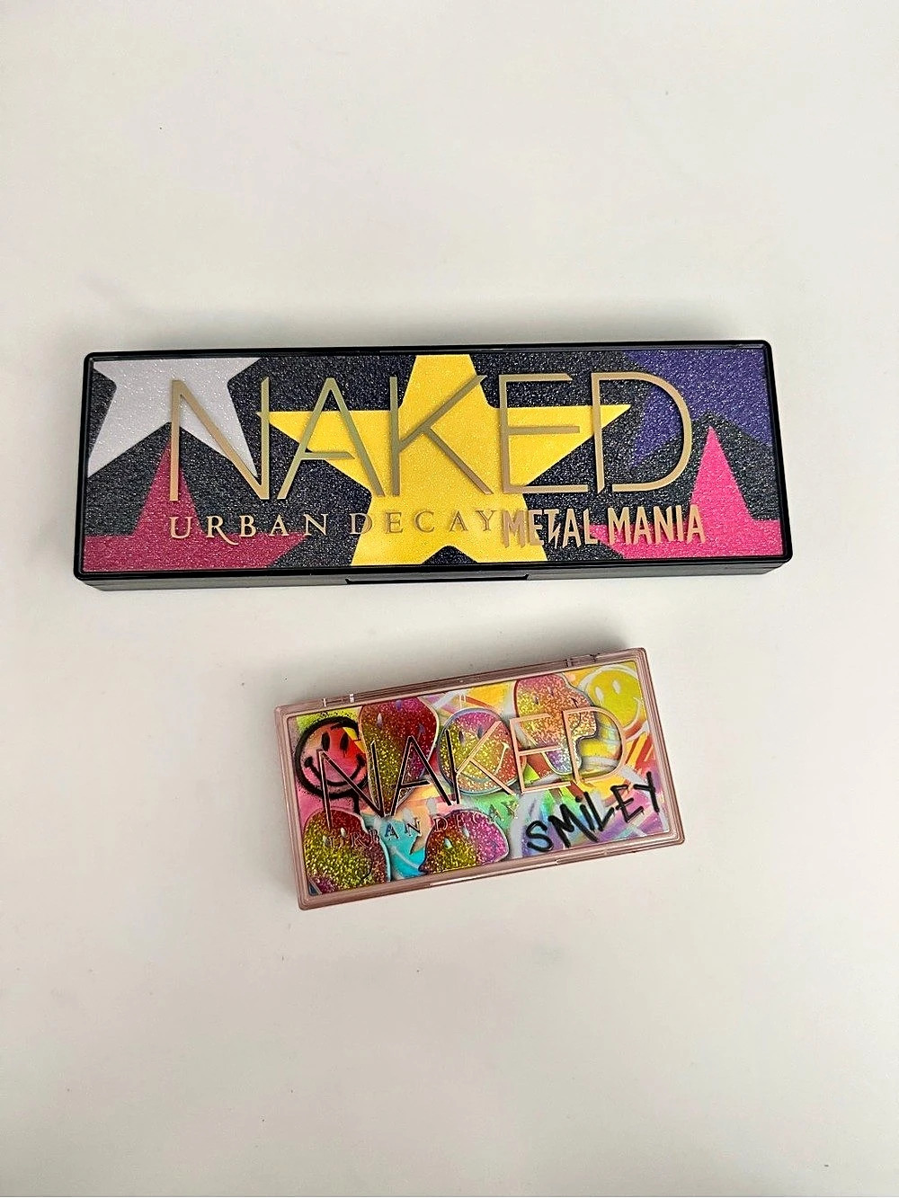 NWT BUNDLE Urban Decay Naked Metal Mania & UD x Smiley Mucho Happy Palettes